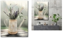 Courtside Market Lavender Watering Can Gallery-Wrapped Canvas Wall Art - 18" x 24"